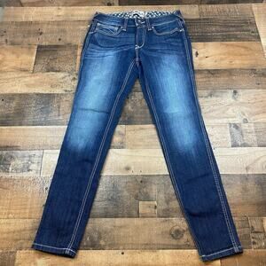 Ariat Women's Straight Leg Jeans - Dark Blue